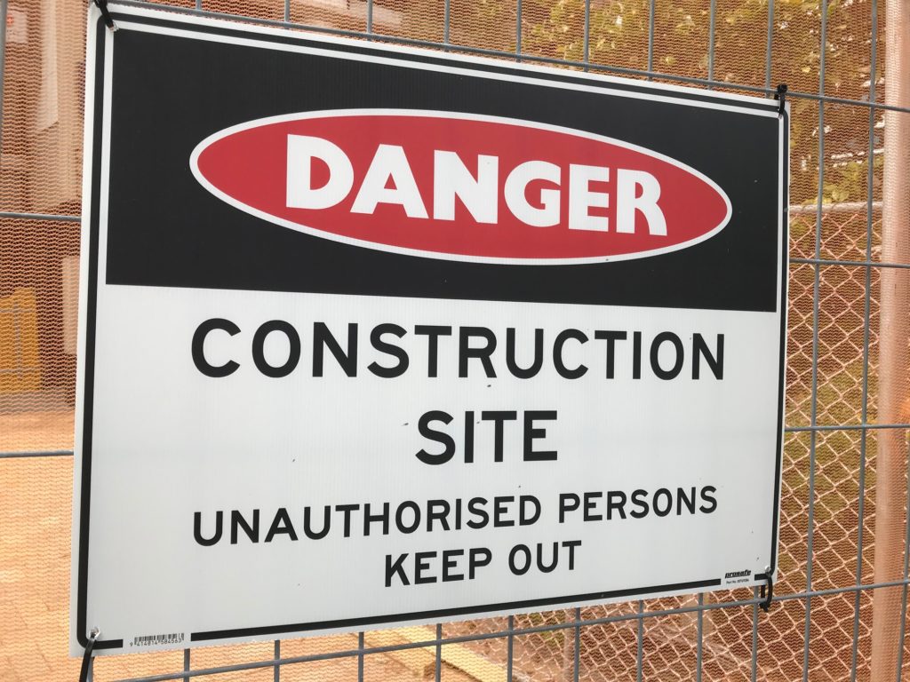 construction site australien