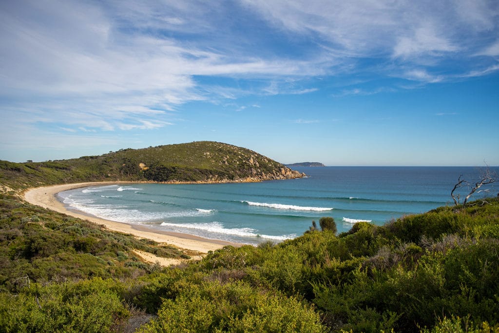 Schöner Strand im Wilson National Park