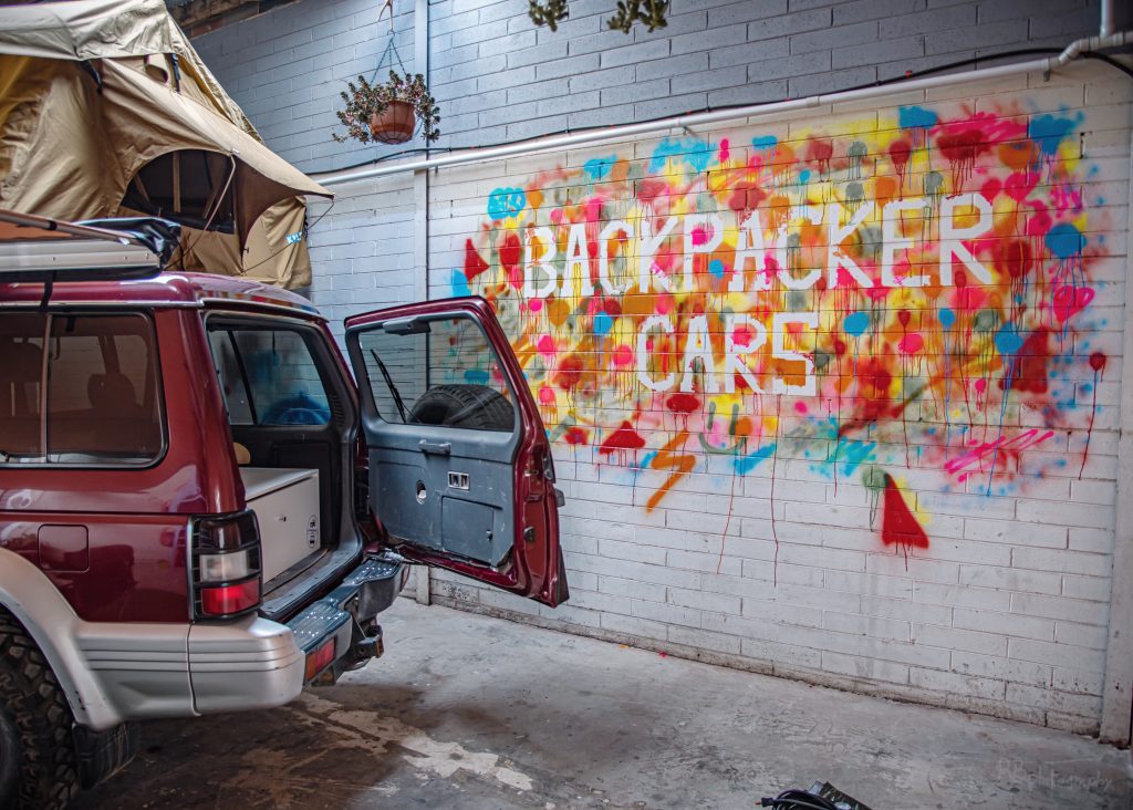 backpacker cars garage australia